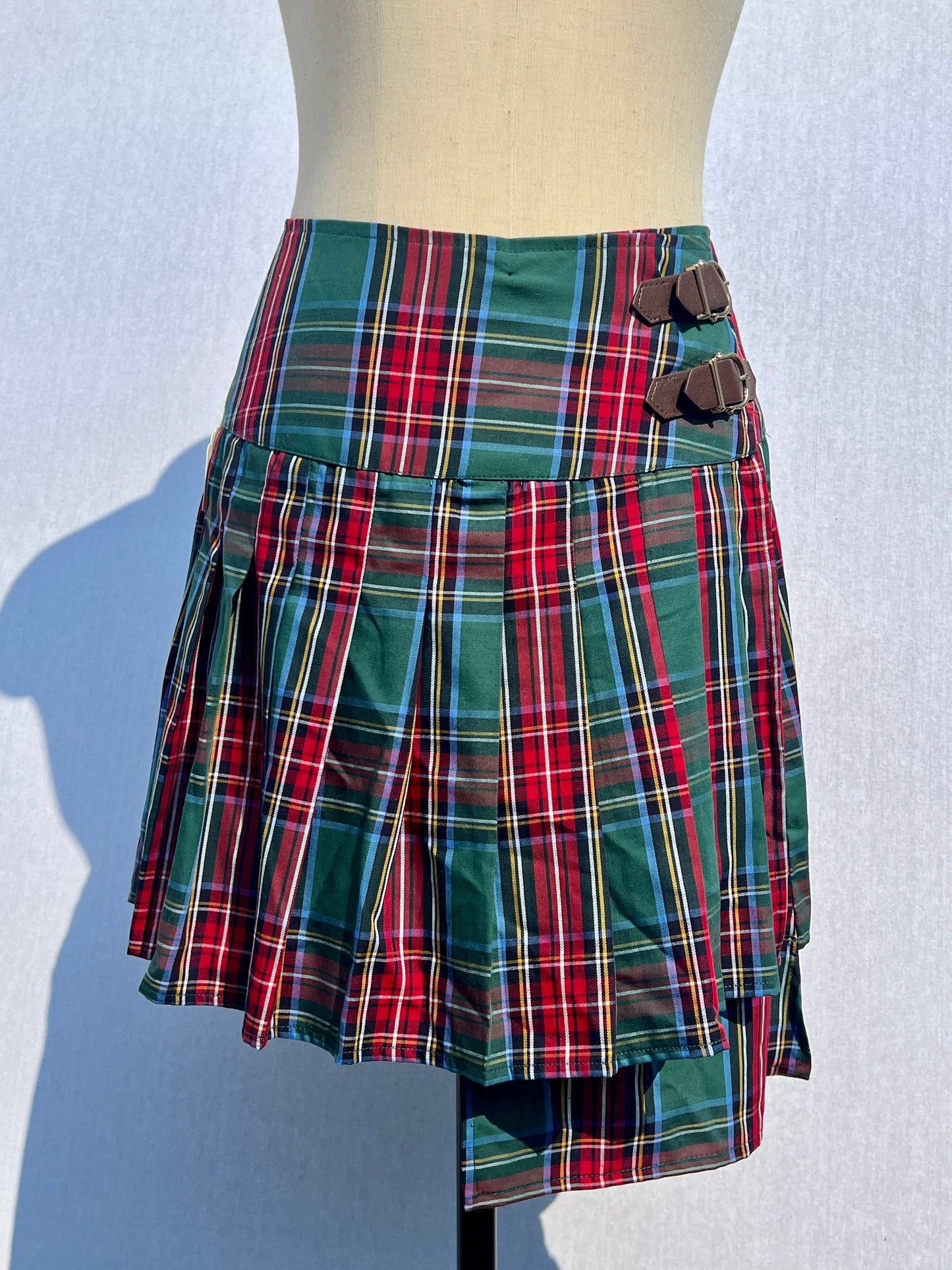 Green Tartan Skirt