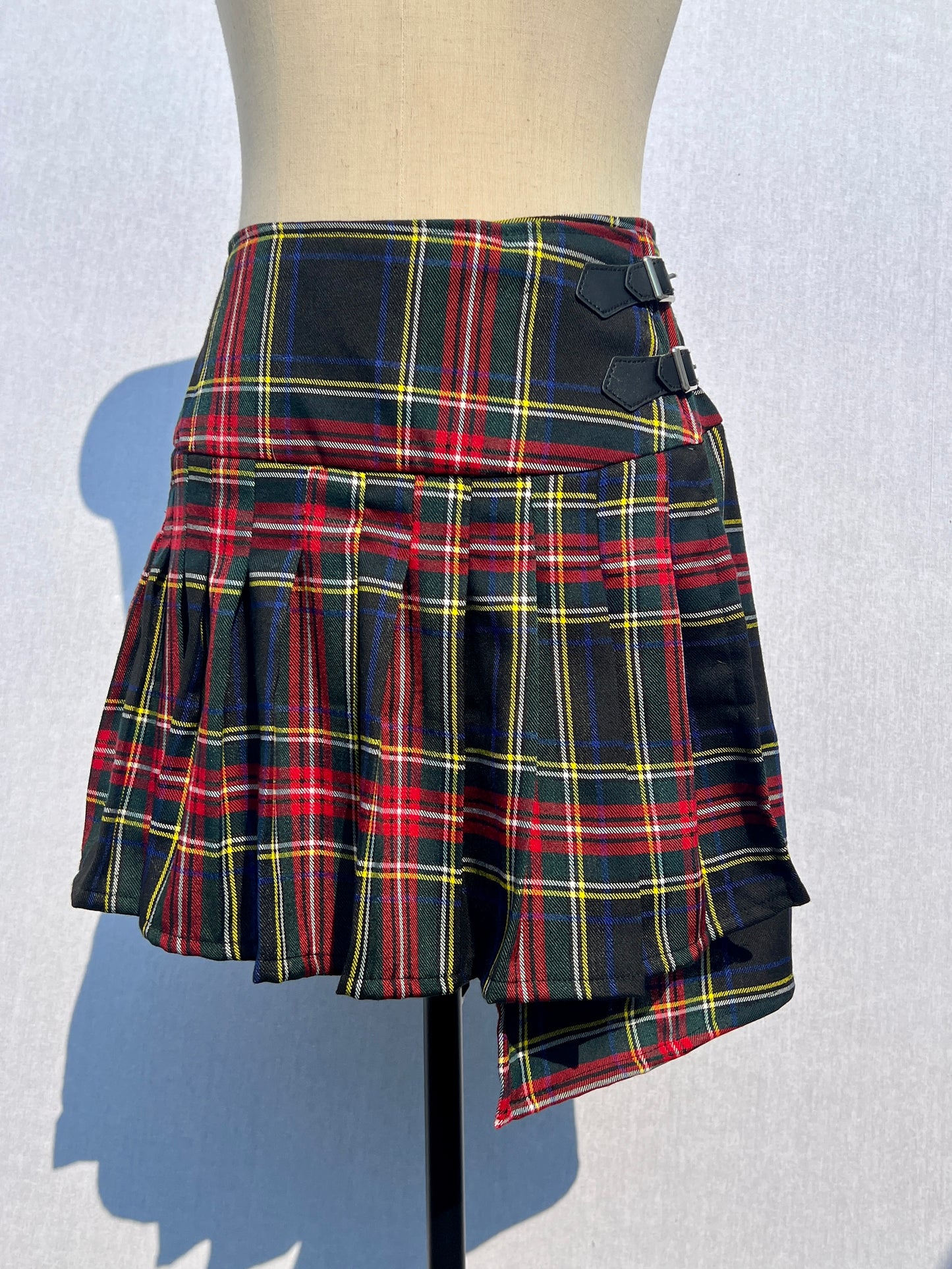 Black Tartan Skirt