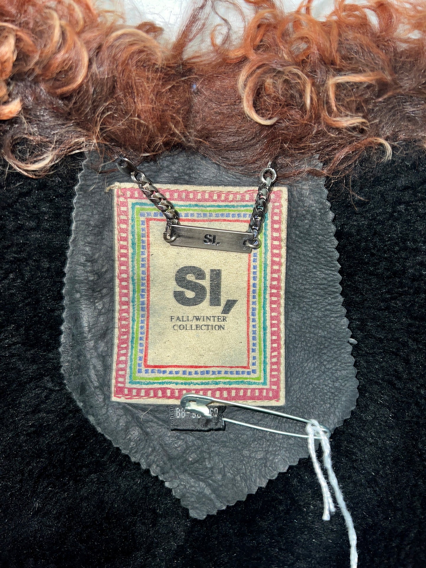Suede Coat with Fur Trim