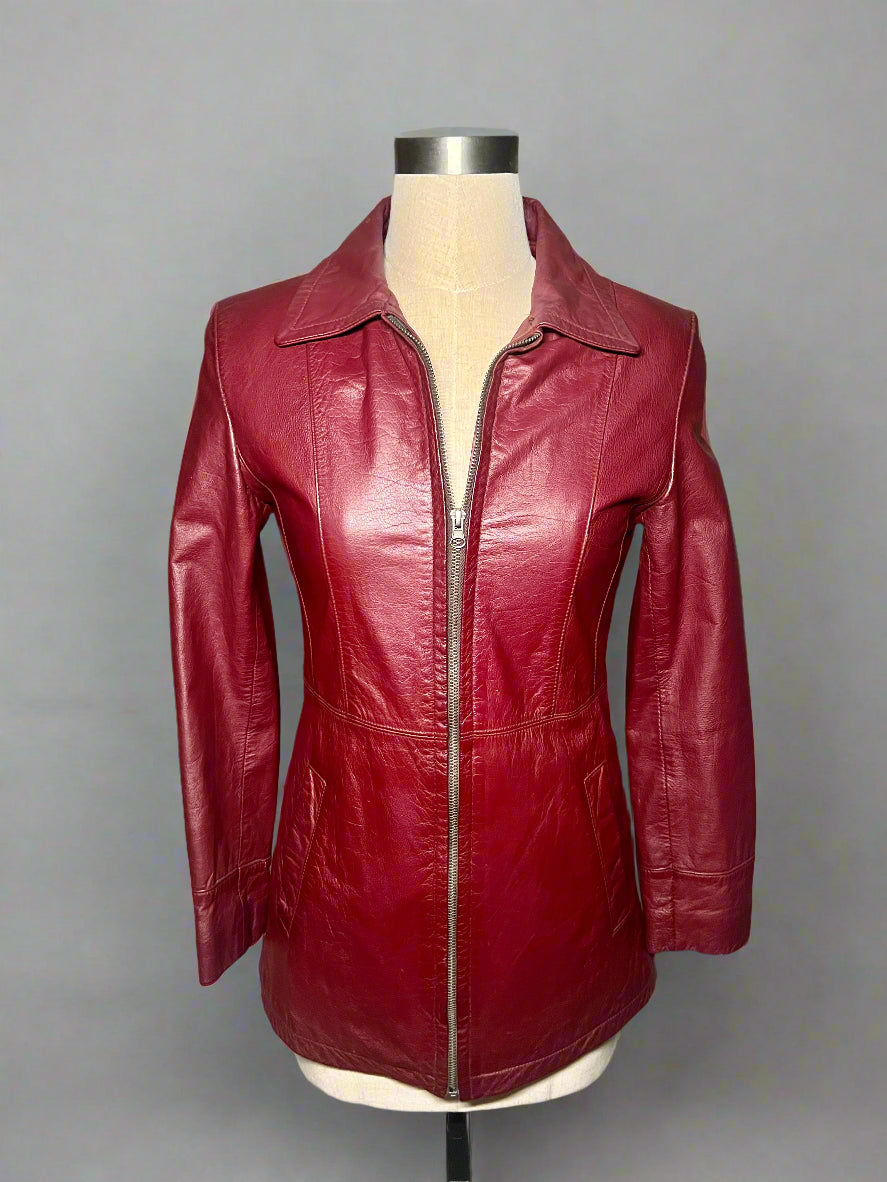 Red Leather Jacket