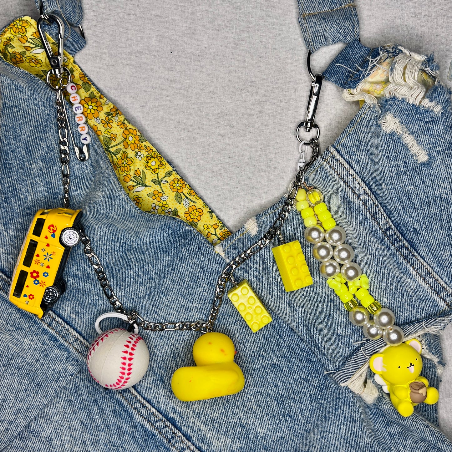 Small Tote with Chain