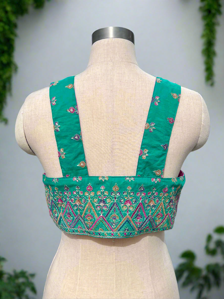 Green Indian Waistcoat