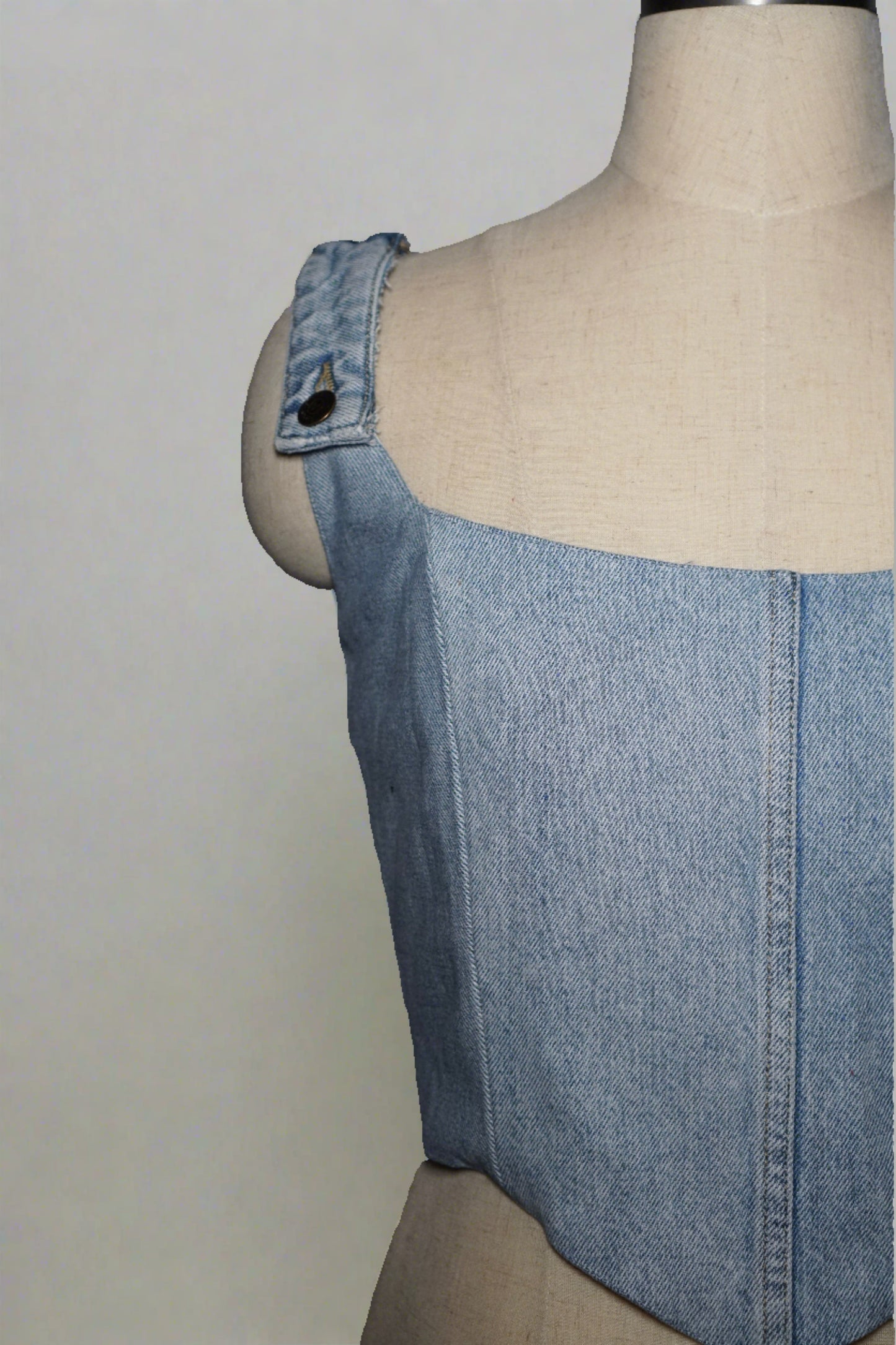 Light Denim Corset