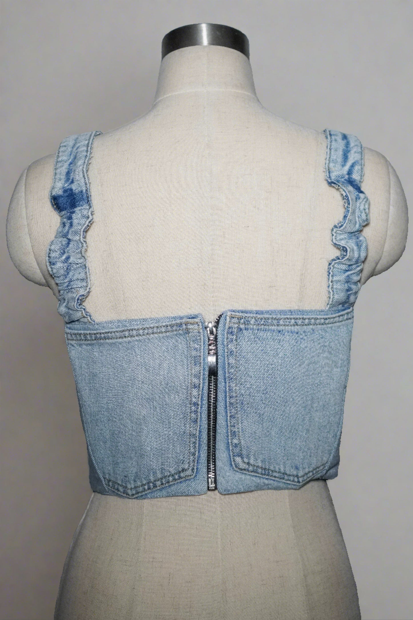 Light Denim Corset