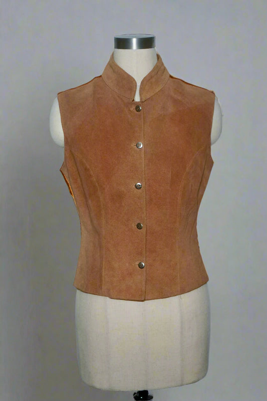 Suede Waistcoat