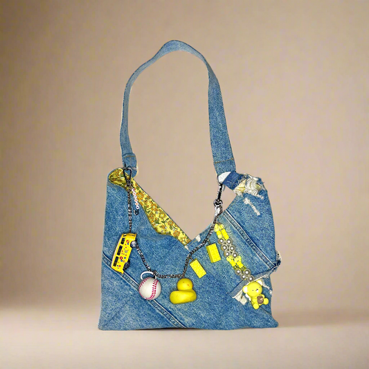 Small Tote with Chain