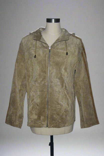 Suede Sports Jacket