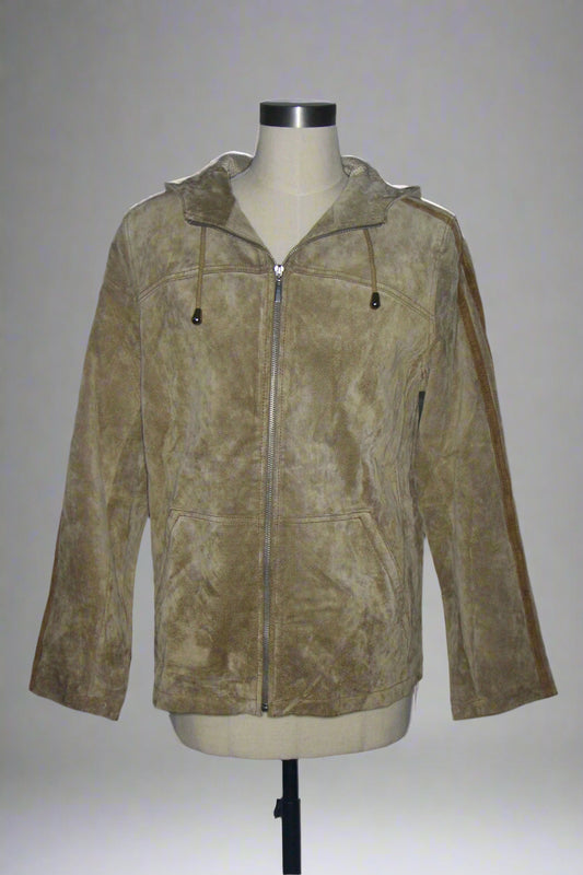Suede Sports Jacket