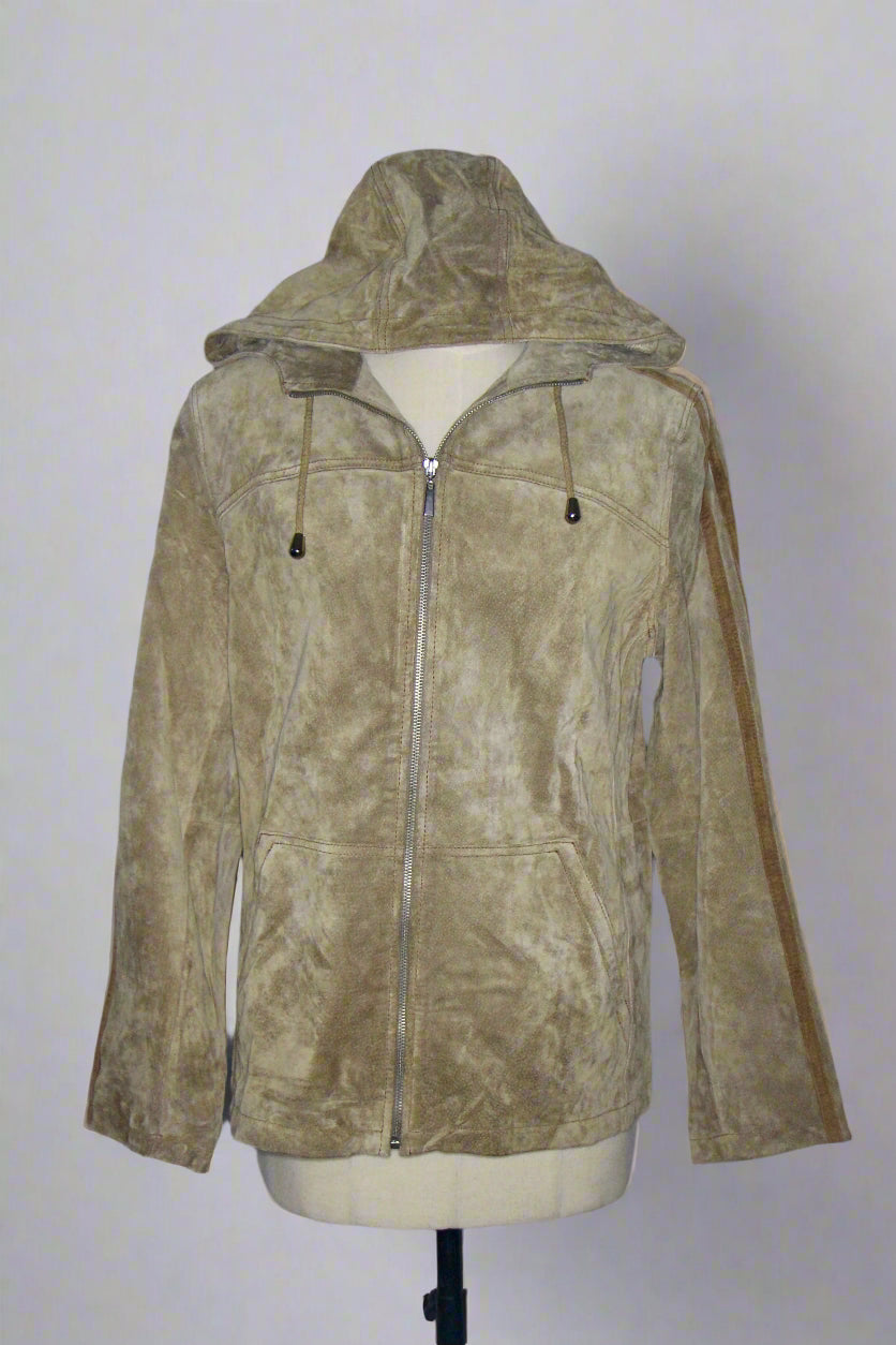 Suede Sports Jacket