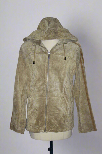 Suede Sports Jacket