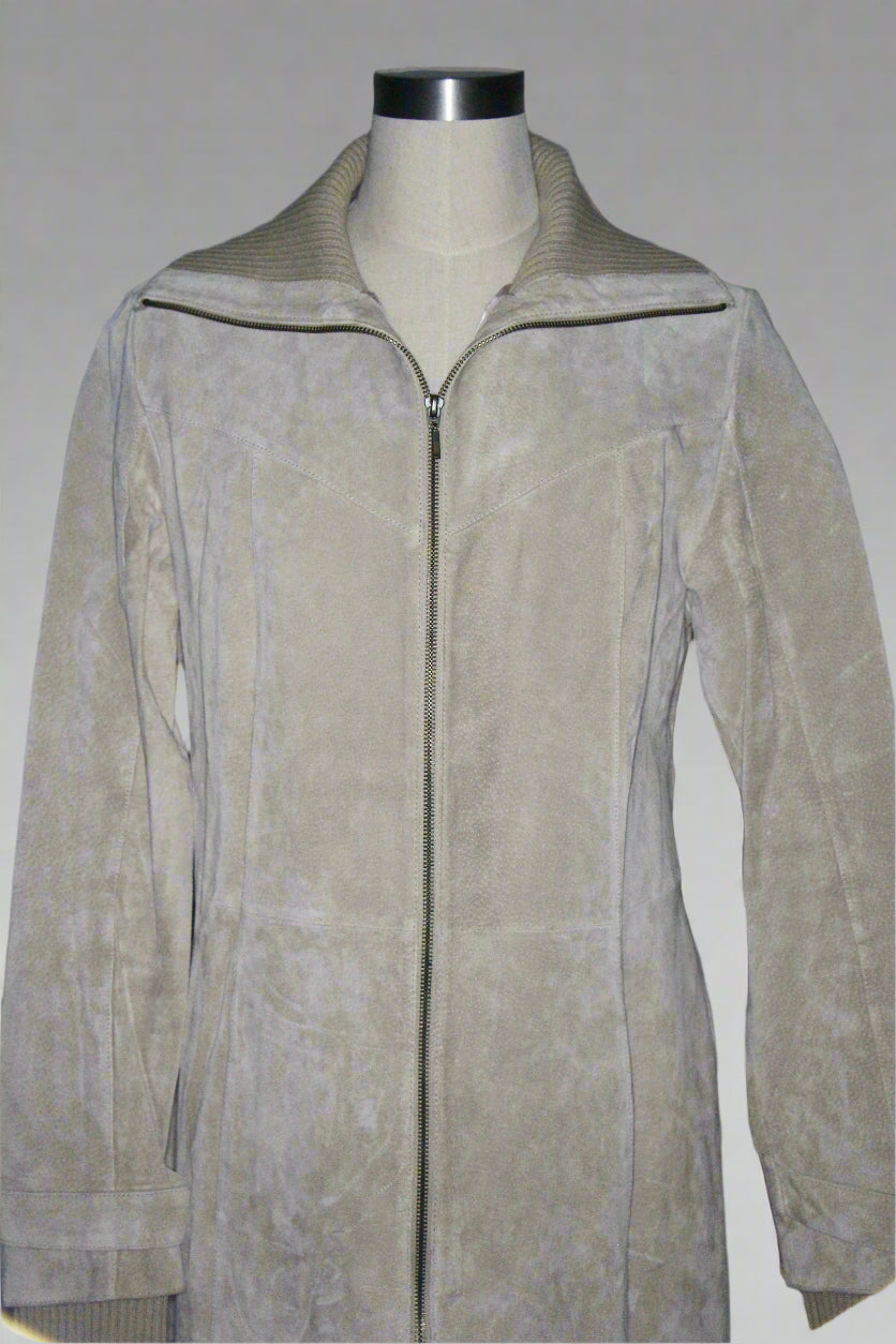 Long Suede Jacket