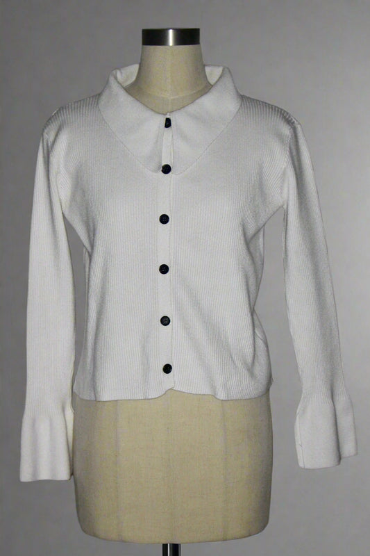 Pointed Collar Sweater