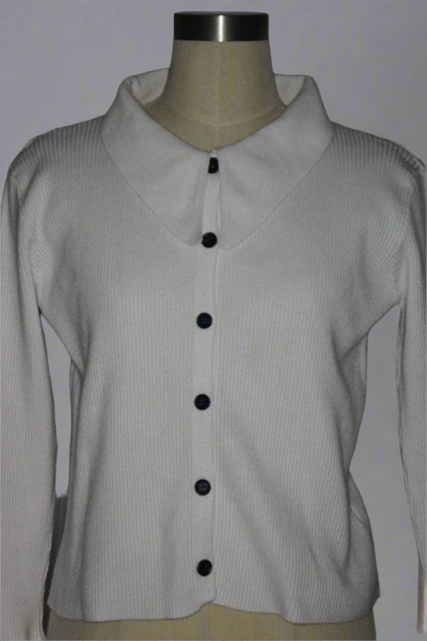 Pointed Collar Sweater