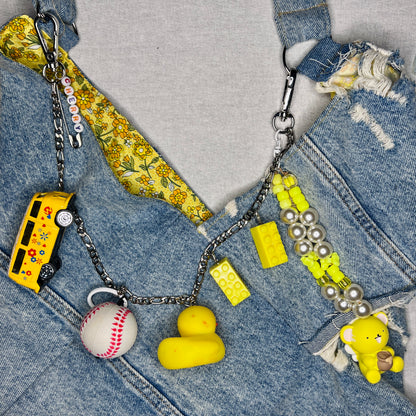 Small Tote with Chain