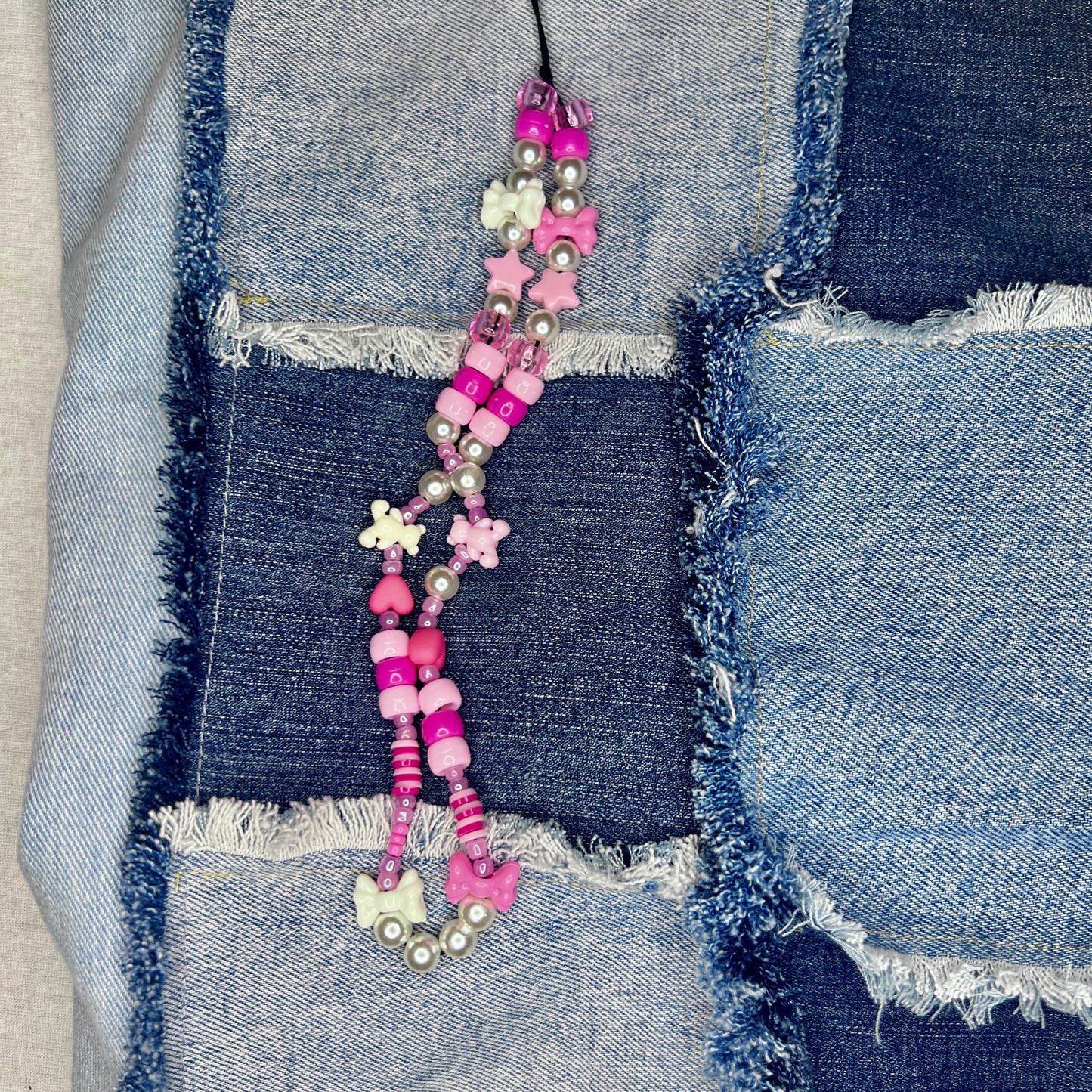 Light Denim Patchwork Tote