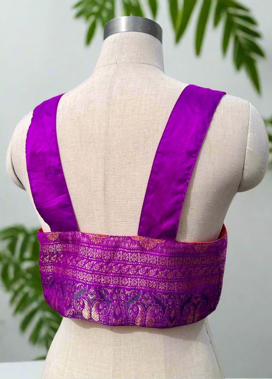 Purple Indian Waistcoat