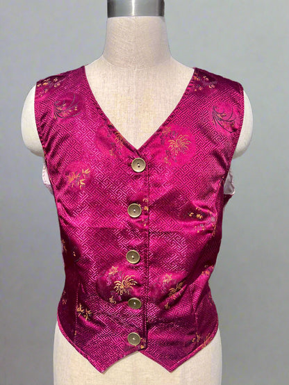 Chinese Silk Waistcoat