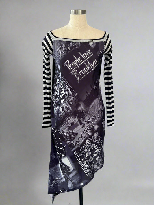 Asymmetrical Backless Dress