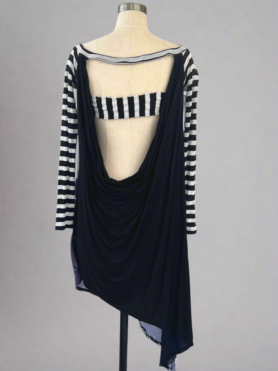Asymmetrical Backless Dress