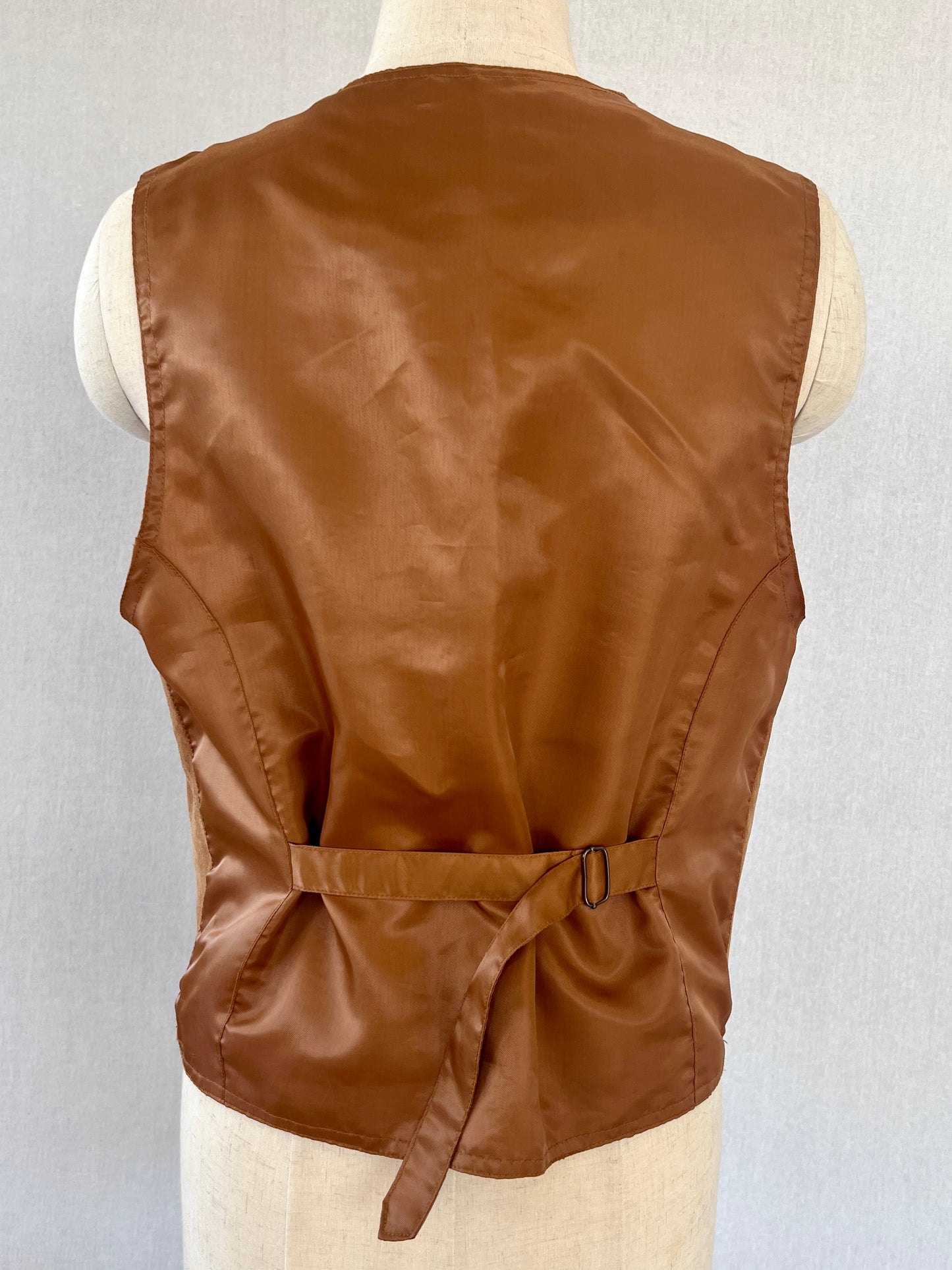 Suede Waistcoat