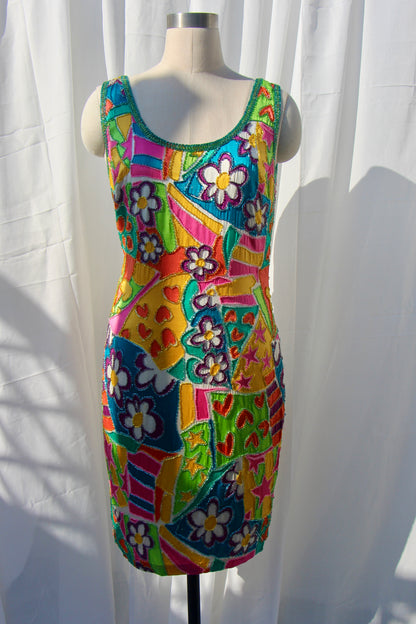 Hand Beaded Dress