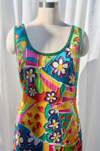 Hand Beaded Dress
