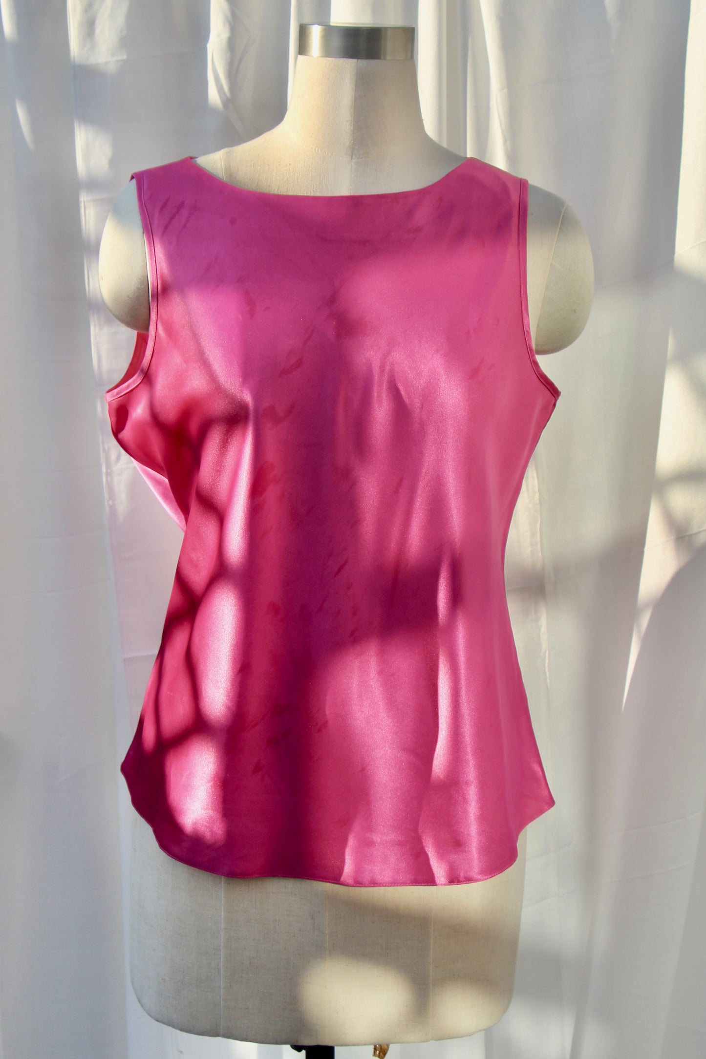 Pink Silky Top