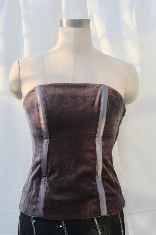 Grey Corset